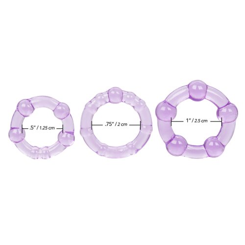 ISLAND RINGS- PURPLE