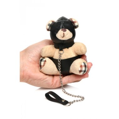 Hooded Bondage Teddy Bear Keychain
