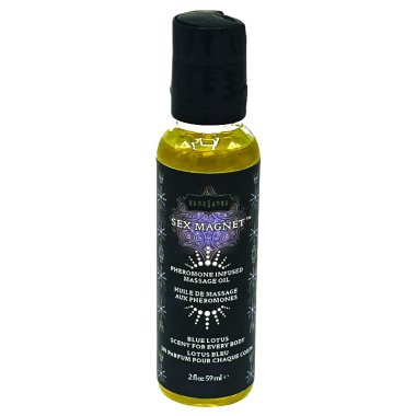 SEX MAGNET Pheromone - Blue Lotus Massage Oil 2oz