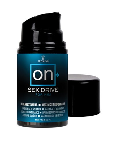ON for Him Sex Drive Cream - 1.7 oz Bottle