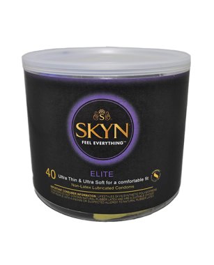 Lifestyles SKYN Elite Ultra Thin Condoms - Bowl of 40