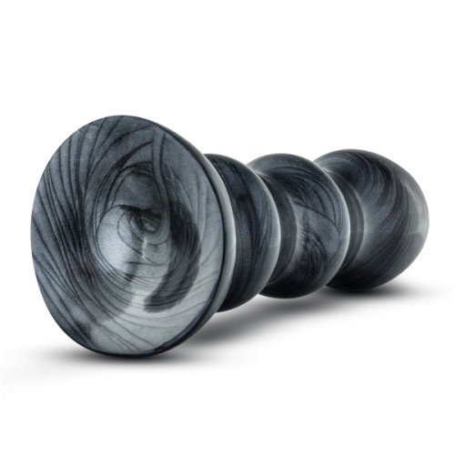 JET BLACK JACK CARBON METALLIC BLACK ANAL PLUG