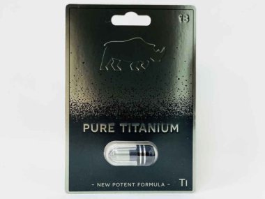 RHINO PURE TITANIUM 1PC (NET)