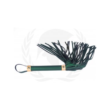 Vegan Flogger Whip - Green