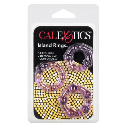 ISLAND RINGS- PURPLE