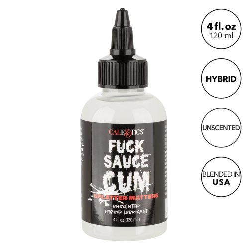 FUCK SAUCE CUM HYBRID 4 OZ UNSCENTED LUBE