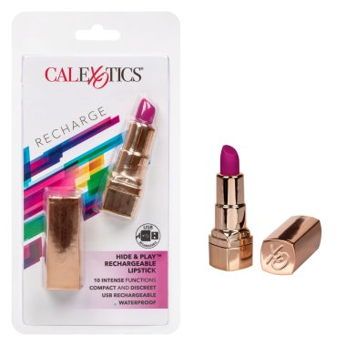 HIDE & PLAY RECHARGEABLE LIPSTICK PURPLE