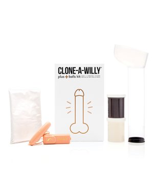 Clone-A-Willy Plus+ Balls Kit - Deep Skin Tone