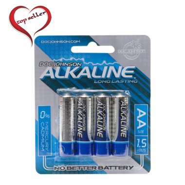Alkaline Batteries 4 Pack AA Size