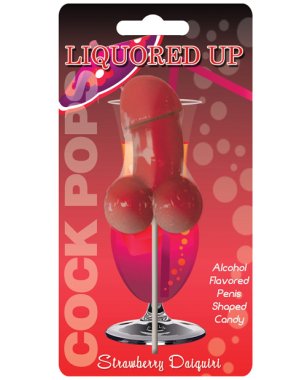 Liquored Up Cock Pop - Strawberry Daiquiri