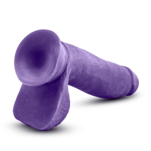 AU NATUREL BOLD PLEASER 7 IN DILDO PURPLE