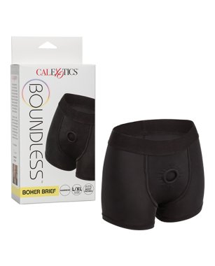 BOUNDLESS BOXER BRIEF L/XL HARNESS BLACK