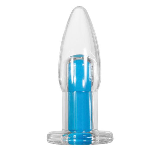 Gender-X Electric Blue Vibrating Plug