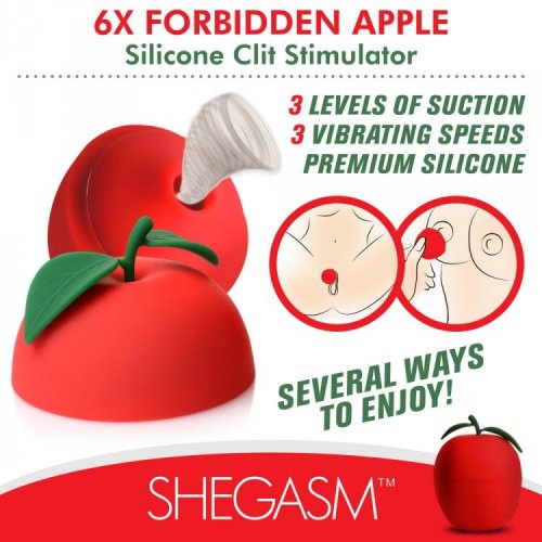 Forbidden Apple Silicone Clit Stim