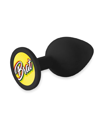 The 9\'s Booty Calls Brat Plug - Black