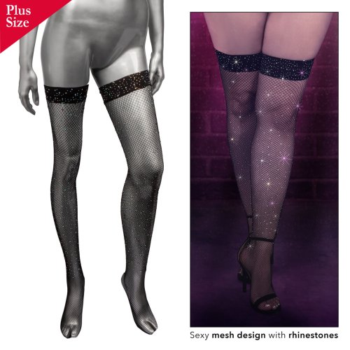 RADIANCE PLUS SIZE THIGH HIGH STOCKINGS