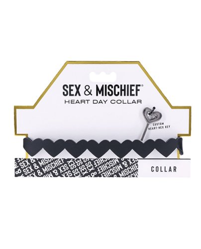 Sex & Mischief Heart Day Collar