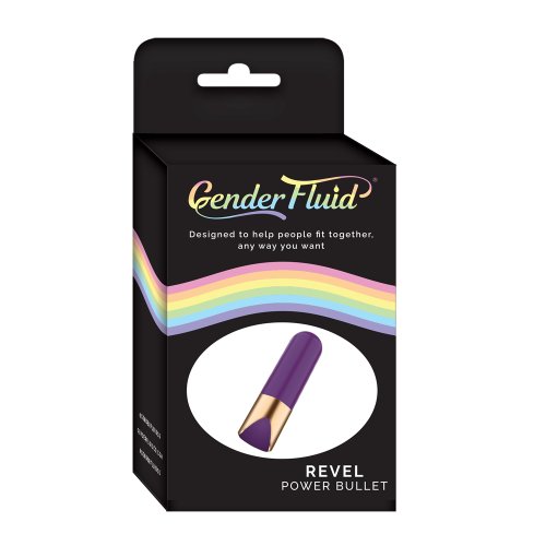 Gender Fluid Revel Power Bullet - Purple