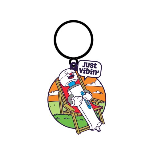 Fuck Buddies Just Vibin\' Keychain