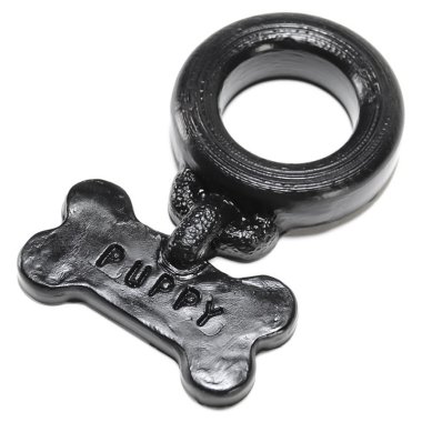 PUPPY, cockring, BLACK