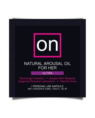 ON for Her Arousal Oil Ultra - Single Use Ampoule