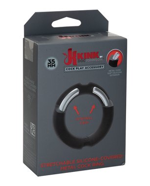 KINK SILICONE-COVERED METAL C-RING 35MM