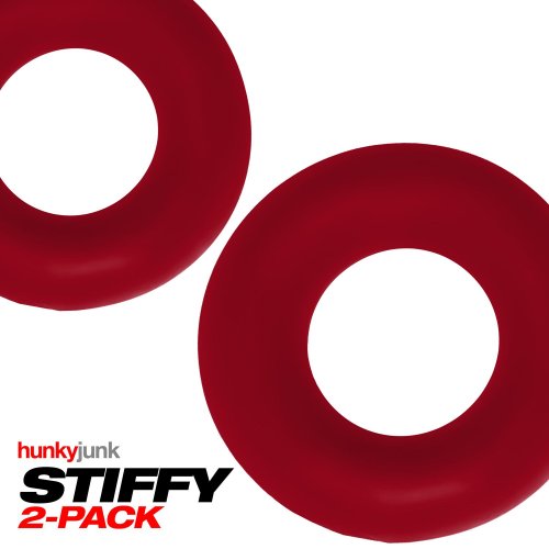 STIFFY 2-PACK C-RINGS CHERRY ICE (NET)