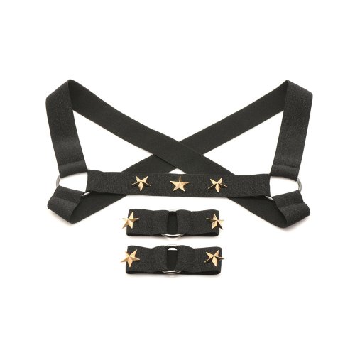 Star Boy Chest Harness w Arm Bands SM