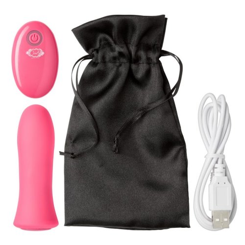 PRO SENSUAL POWER TOUCH BULLET W/ REMOTE CONTROL PINK
