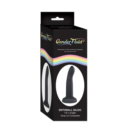 Gender Fluid Enthrall 7.8\" Dildo - Black