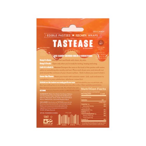 Tastease: Edible Pasties - Caramel