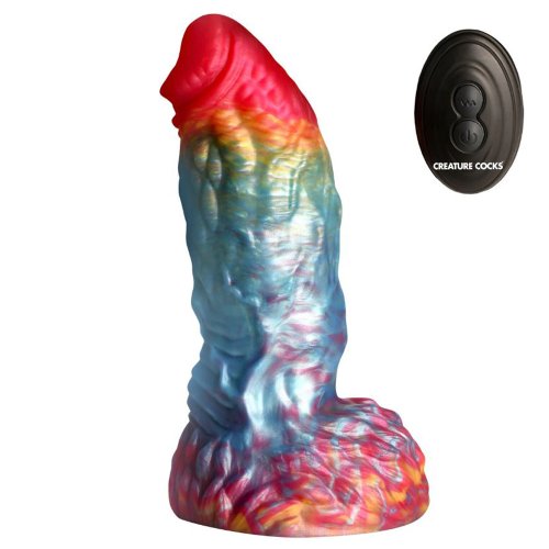 Rainbow Phoenix Vibrating Silicone R/C