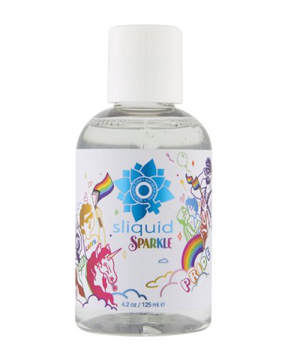 Sliquid Naturals Sparkle Pride Water Based Lube - 4.2 oz