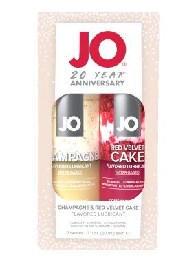 JO LIMITED EDITION CHAMPAGNE 2 OZ & RED VELVET 2 OZ SET