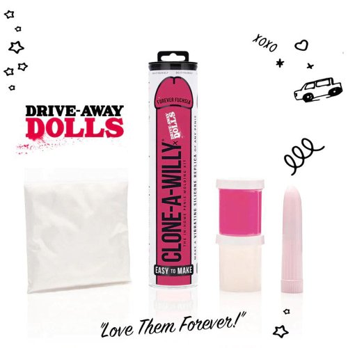 Clone A Willy Drive Away Dolls - Fuchsia