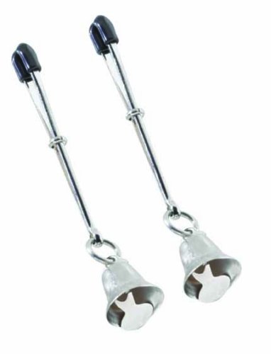 ADJUSTABLE TWEEZER CLAMP W/NICKEL BELL