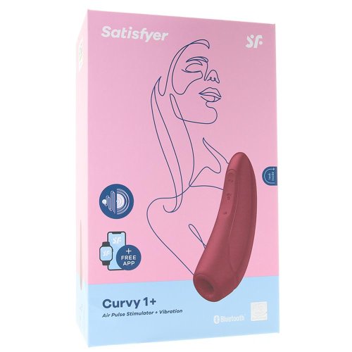 Satisfyer Curvy 1+ RoseRed **Connect App