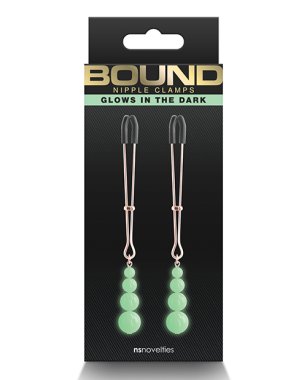 Bound G2 Nipple Clamps - Rose Gold