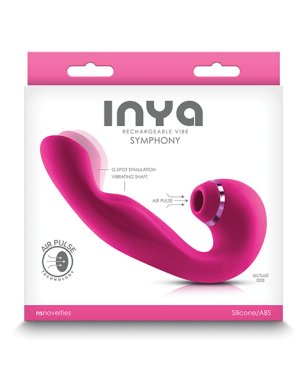 INYA Symphony G Spot Vibe w/Suction - Pink