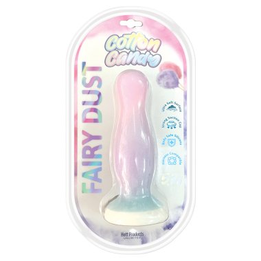 COTTON CANDY FAIRY DUST 5.7IN SILICONE DILDO