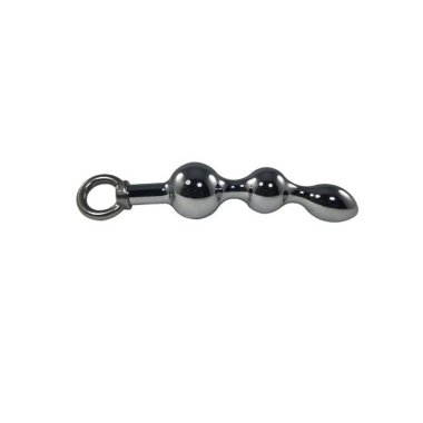 Stainless Prostate Plug Bead w/ Ring
