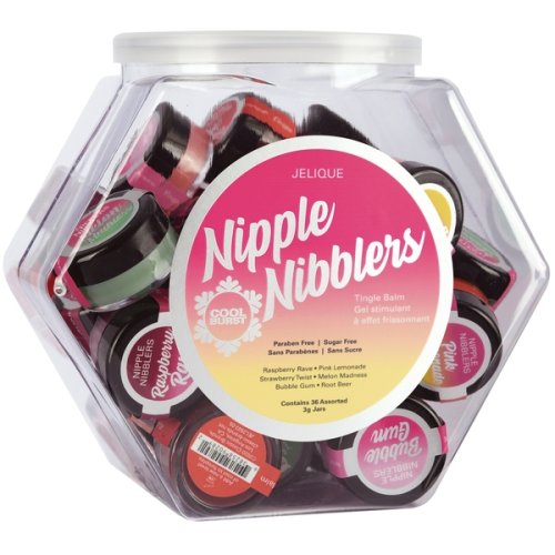 NIPPLE NIBBLERS COOL TINGLE BALM FISHBOWL 36 PCS