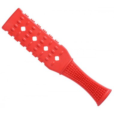 Paddle Me Textured Silicone Paddle - Red