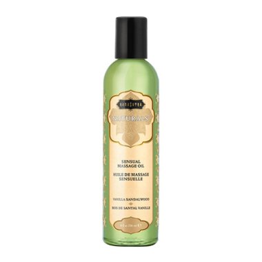 Naturals Massage Oil Vanilla Sandalwood (8oz)