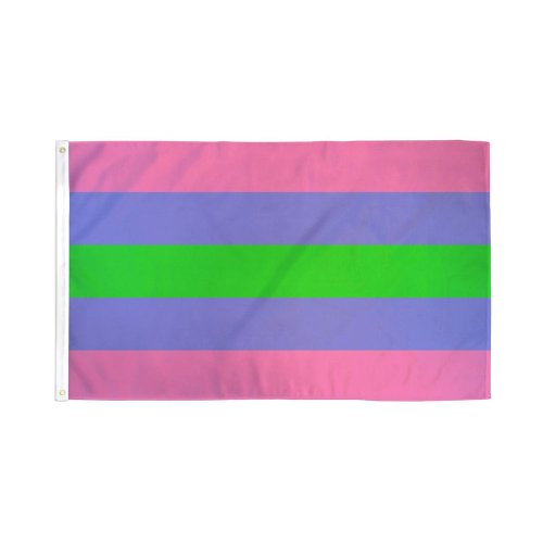 Trigender Flag 3\'x5\' Polyester *