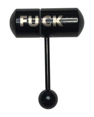 LIX BARBELL ETCHED FUCK