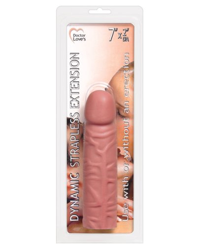 Doctor Love Dynamic Strapless 7\" Extension - Use w/ or w/o Erection