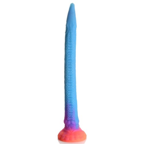 Makara Glow-In-Dark Silicone Snake Dildo