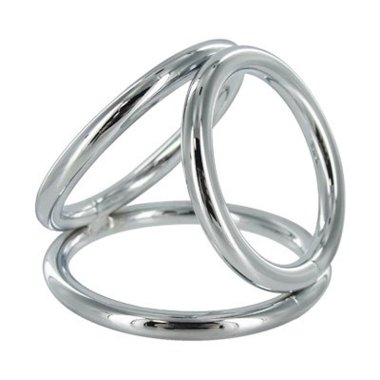 MS Triad Triple Cock Ring Lg 2"