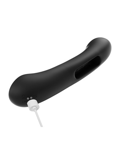 Tempo Pressure Sensing App-Controlled Flapping Vibrator - Black